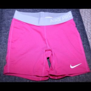 Nike Pro! Pink Spandex/Biker shorts!